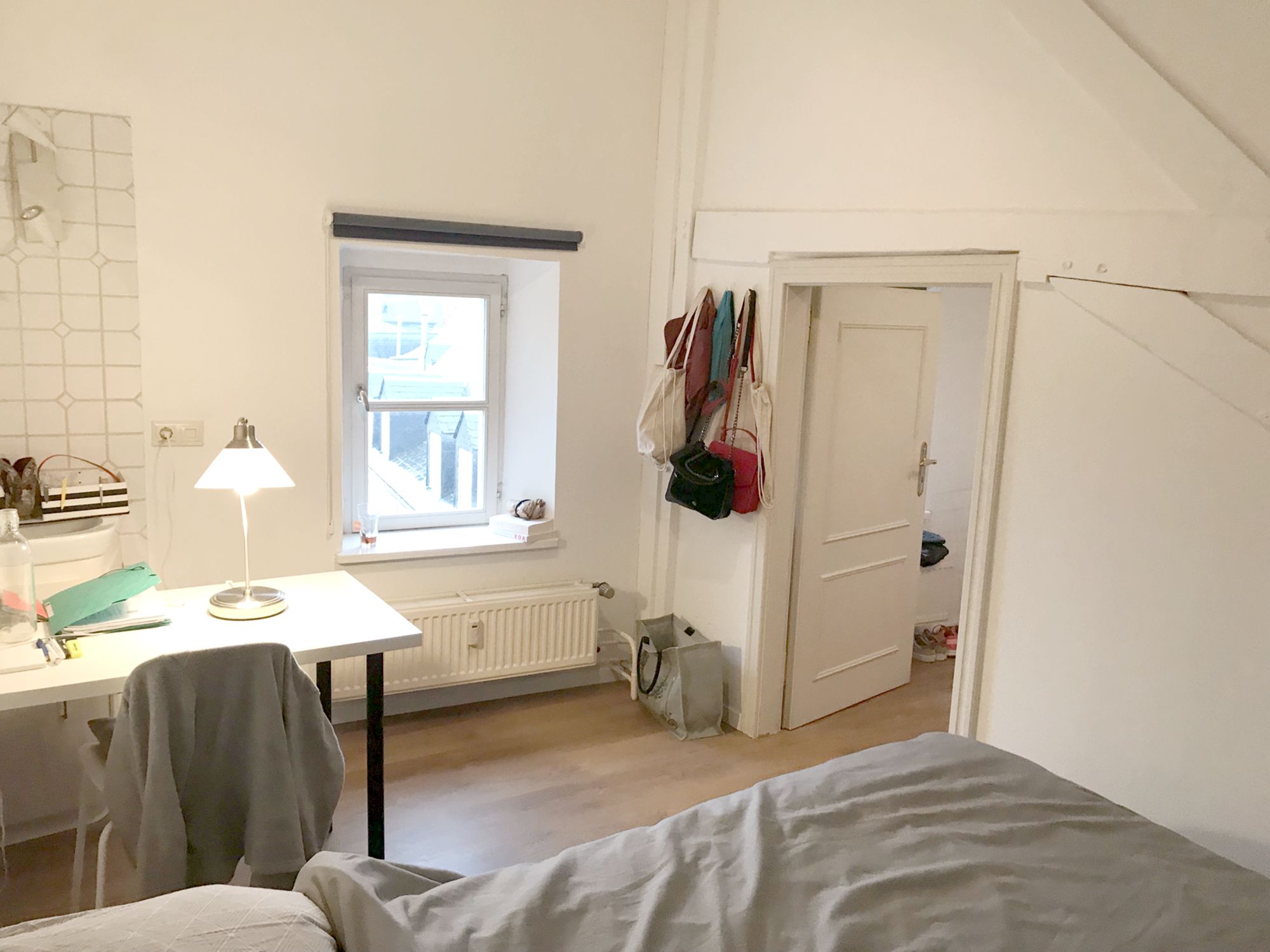 City Center (R5) - 1 Furnished Room to Share in 2-bed apartment, Facing Quite Court Yard